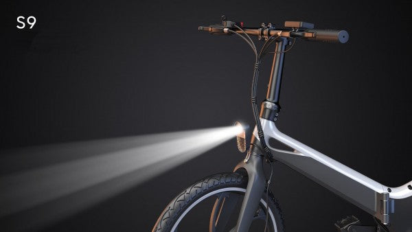 S9 EVE Black and White Combo Commuter EBike