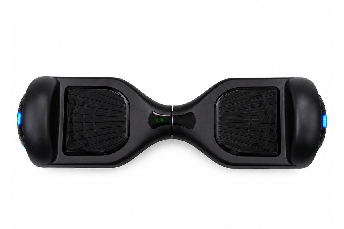 ZIMX HB1 Plus - Black Hoverboard Segway with LED Wheels UL2272 Certified + HK5 Purple