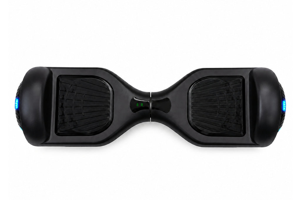ZIMX HB1 Plus - Black Hoverboard Segway with LED Wheels UL2272 Certified + HK5 White