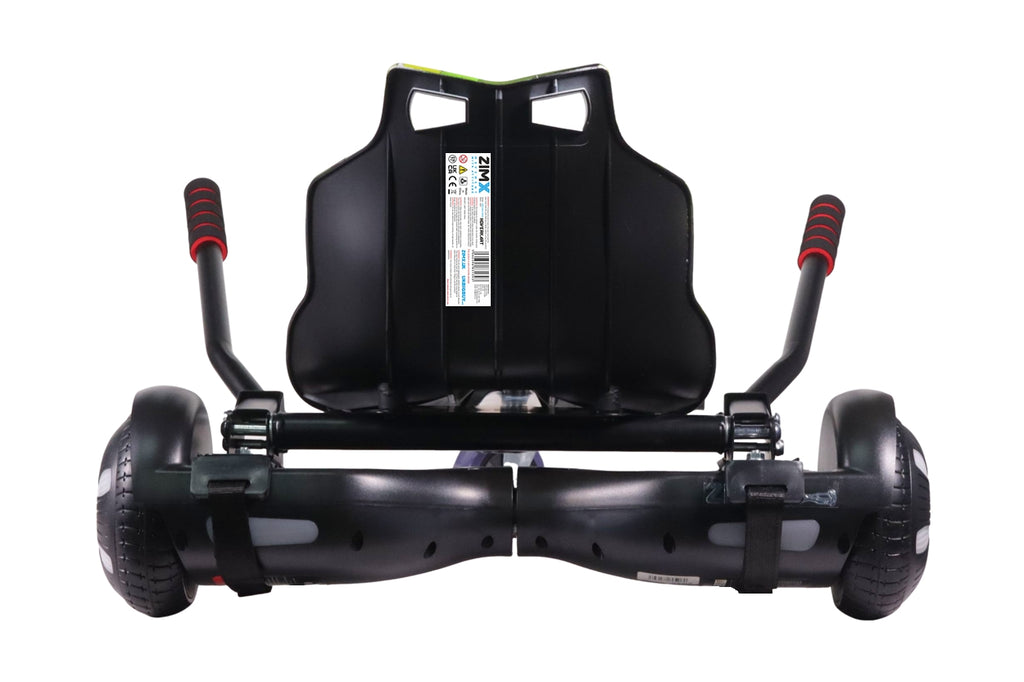 ZIMX HB1 Plus - Black Hoverboard & HK4 Hoverkart Bundle / Combo - Black & Camo Green