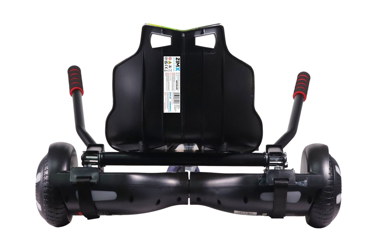 ZIMX HB1 Plus - Black Hoverboard & HK4 Hoverkart Bundle / Combo - Black & Camo Green