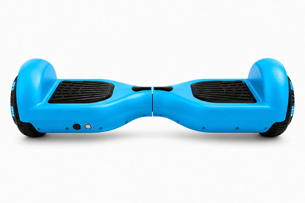 ZIMX HB1 Plus - Blue Hoverboard Segway with LED Wheels UL2272 Certified + HK5 Black