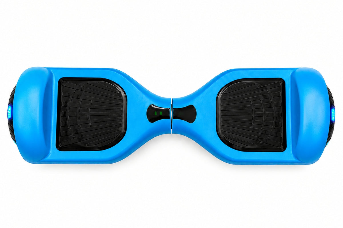 ZIMX HB1 Plus - Blue Hoverboard Segway with LED Wheels UL2272 Certified + BK2 Pink