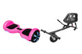 ZIMX HB1 Plus - Pink Hoverboard Segway with LED Wheels UL2272 Certified + HK5 Black