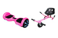 ZIMX HB1 Plus - Pink Hoverboard Segway with LED Wheels UL2272 Certified + HK5 Pink
