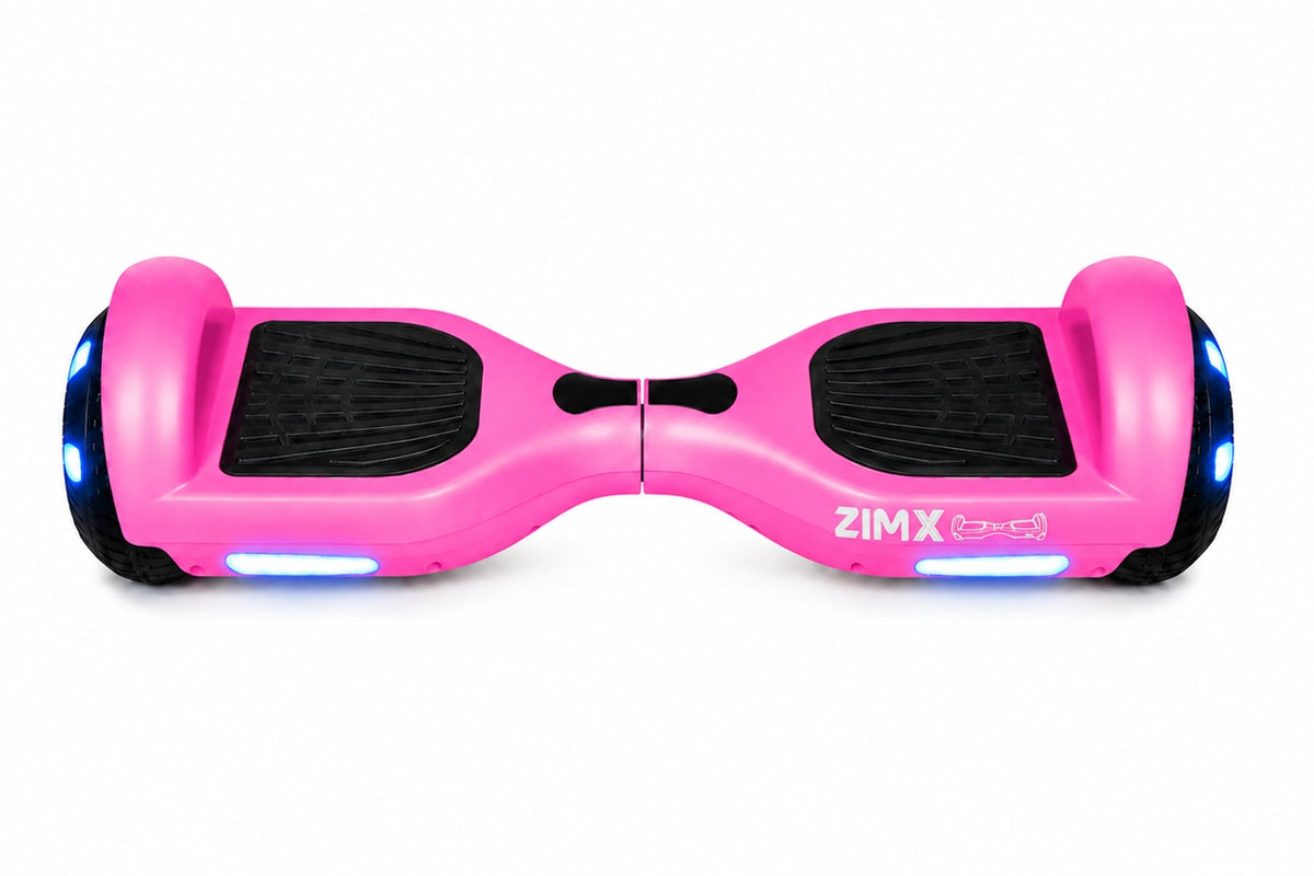 ZIMX HB1 Plus - Pink Hoverboard & HK4 Hoverkart Bundle / Combo - Pink & Camo Pink