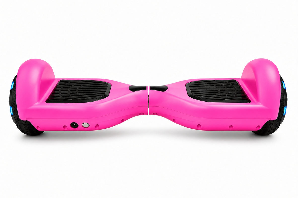 ZIMX HB1 Plus - Pink Hoverboard Segway with LED Wheels UL2272 Certified + BK2 Black