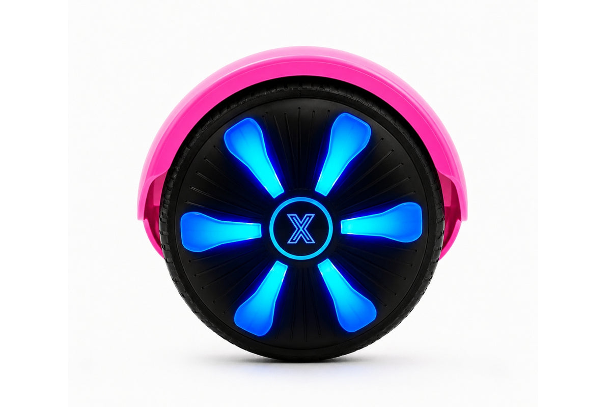 ZIMX HB1 Plus - Pink Hoverboard & HK4 Hoverkart Bundle / Combo - Pink & Camo Pink
