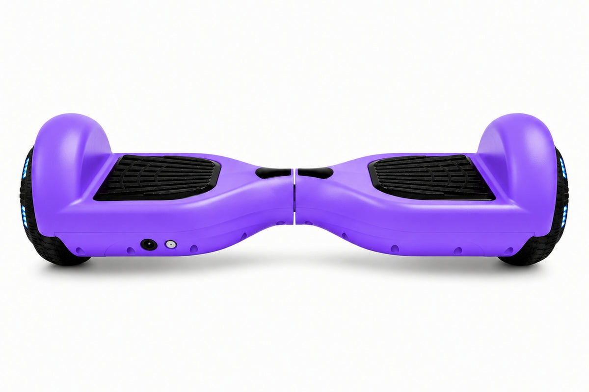 ZIMX HB1 Plus - Purple Hoverboard with LED Wheels UL2272 Certified