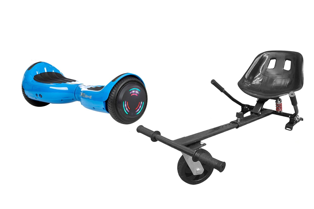 ZIMX Blue HB4 Bluetooth Hoverboard Swegway Segway and HK5 Black