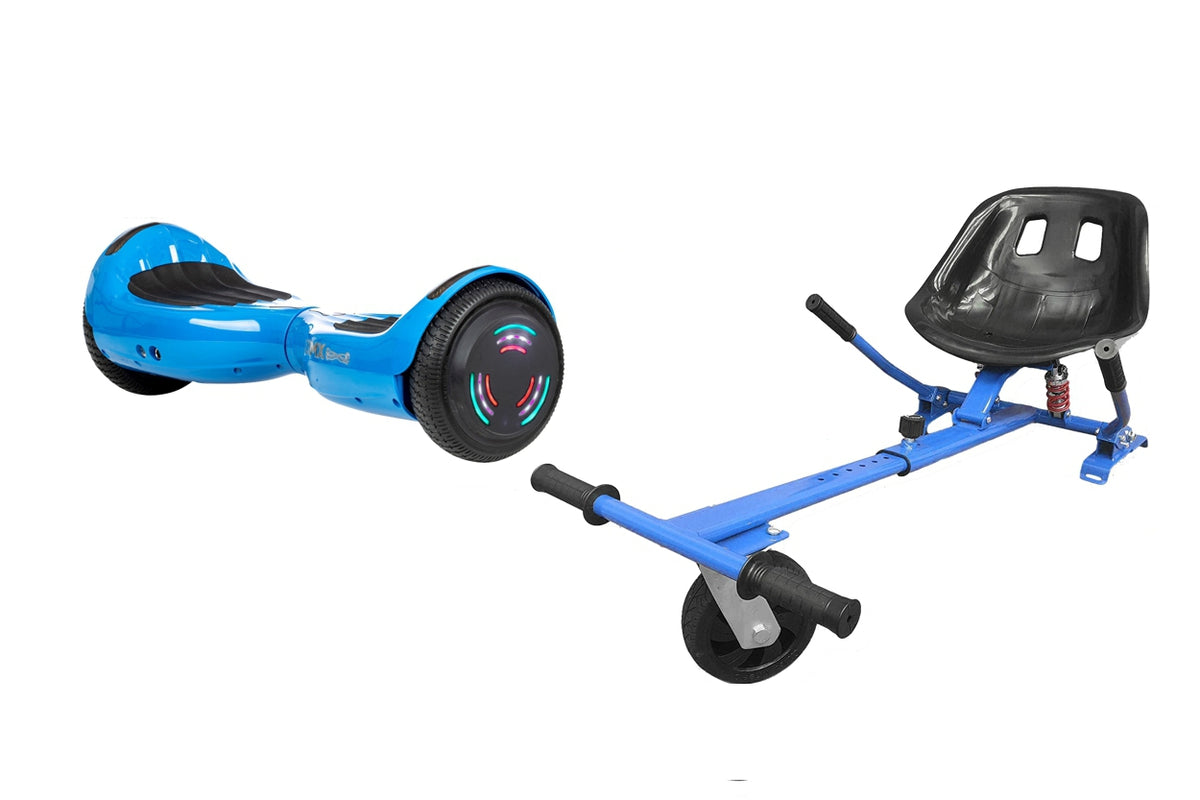 ZIMX Blue HB4 Bluetooth Swegway Segway Hoverboard and HK5 Blue
