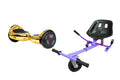 ZIMX HB4 Gold Chrome Bluetooth Swegway Segway Hoverboard and HK5 Purple