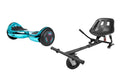 ZIMX HB4 Blue / Turquoise Chrome Bluetooth Swegway Segway Hoverboard and HK5 Black