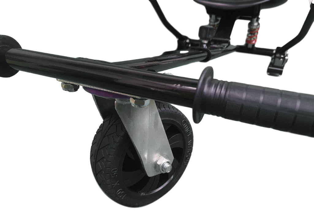 ZIMX HB1 Plus - Black Hoverboard Segway with LED Wheels UL2272 Certified + HK5 Black
