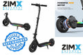 Refurbed - ZIMX ZX Flash - Black Kids Electric Folding Scooter UL2272 Certified