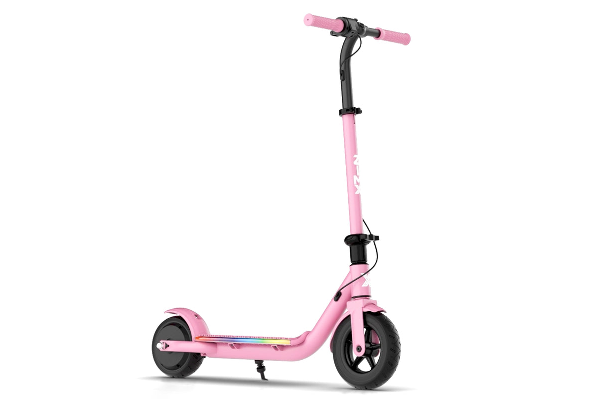ZIMX ZX Flash - Pink Kids Electric Folding Scooter UL2272 Certified