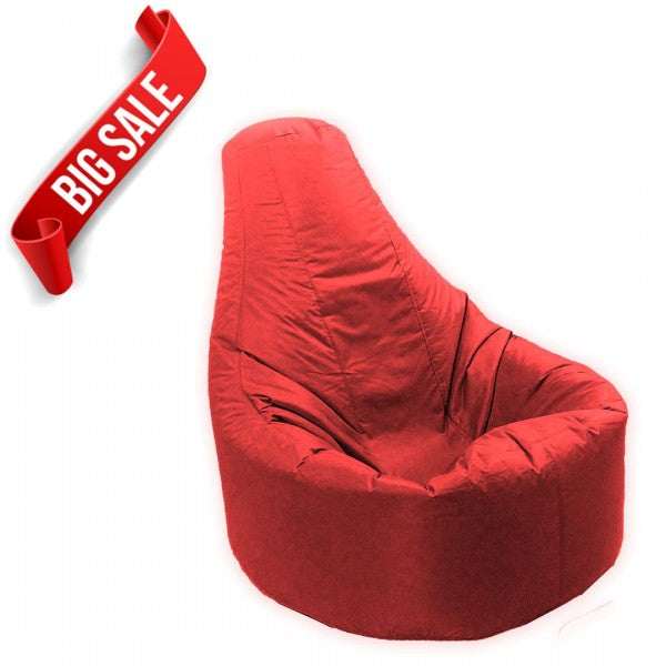Red Pear Drop Bean Bag Chair