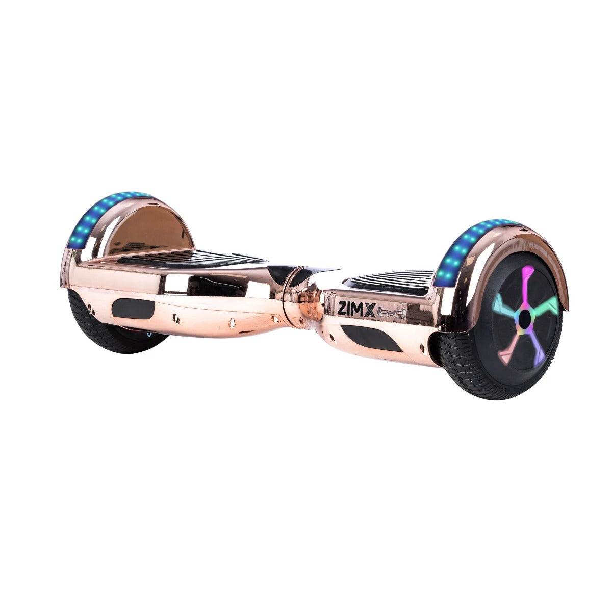 Rose Gold Chrome Bluetooth Hoverboard Swegway Segway with LED Wheels UL2272 Certified