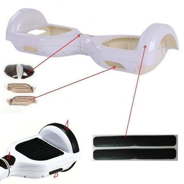 6.5" Hoverboard Plastic Shell Skeleton Case for 6.5" Wheel Sized Hoverboard