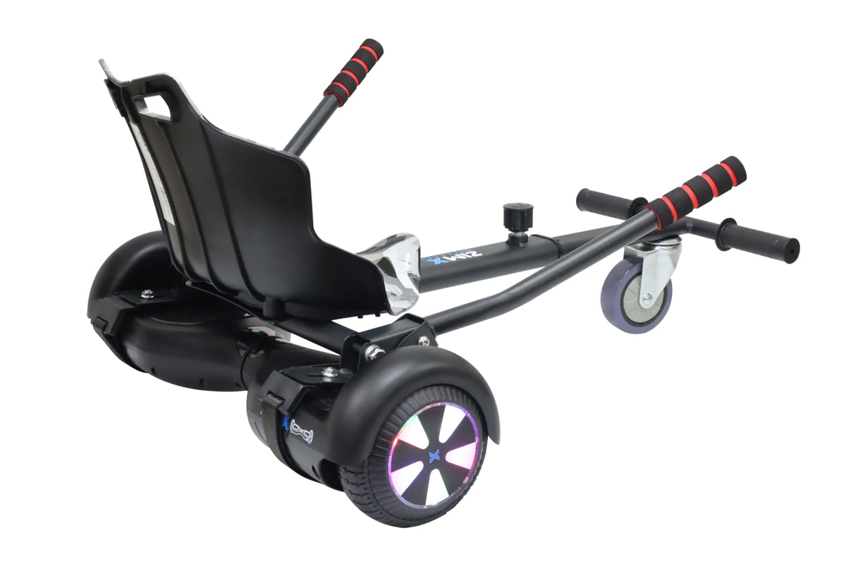 Refurbed - ZIMX HB1 Hoverboard & HK4 Hoverkart Bundle - Black & Camo Grey