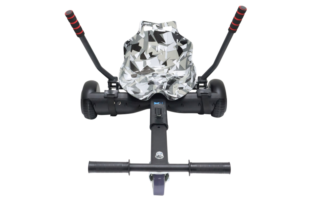 Refurbed - ZIMX HB1 Hoverboard & HK4 Hoverkart Bundle - Black & Camo Grey