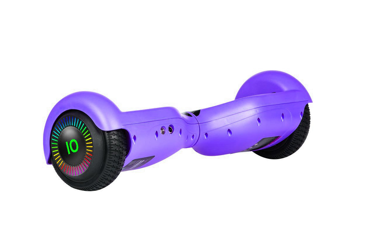 Refurbed - ZIMX HB2 Purple 6.5" Hoverboard Swegway with LED Wheels
