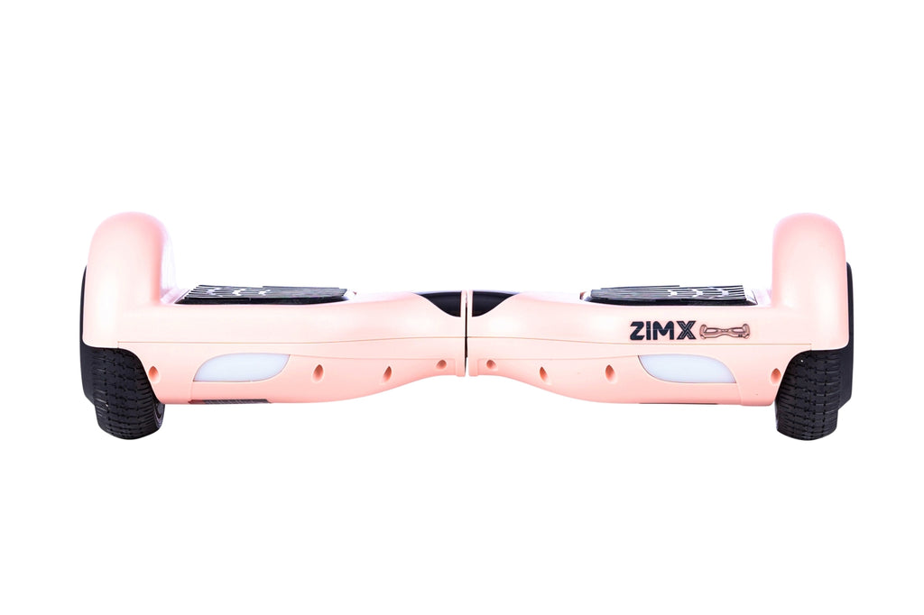 Rose Gold Hoverboard Swegway Segway with LED Wheels UL2272 Certified + HoverBike Black