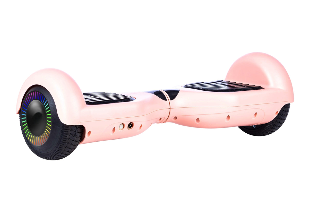 Rose Gold Hoverboard Swegway Segway with LED Wheels UL2272 Certified
