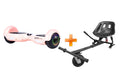 Rose Gold Hoverboard Swegway Segway with LED Wheels UL2272 Certified + HK5 Black