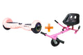 Rose Gold Hoverboard Swegway Segway with LED Wheels UL2272 Certified + HK5 Pink