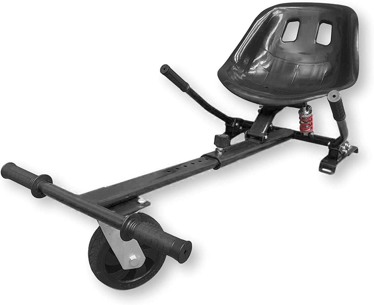 Black HoverKart HK5 - With Suspension and Off-Road Front Wheel Steer