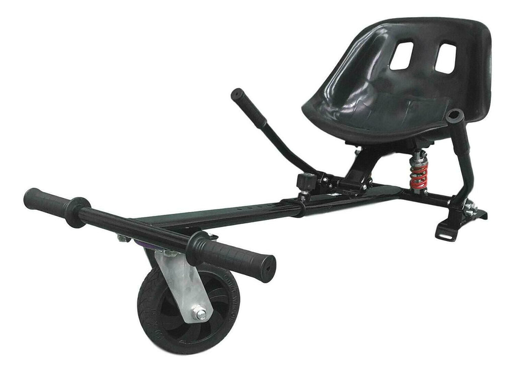 Black HoverKart HK5 - With Suspension and Off-Road Front Wheel Steer