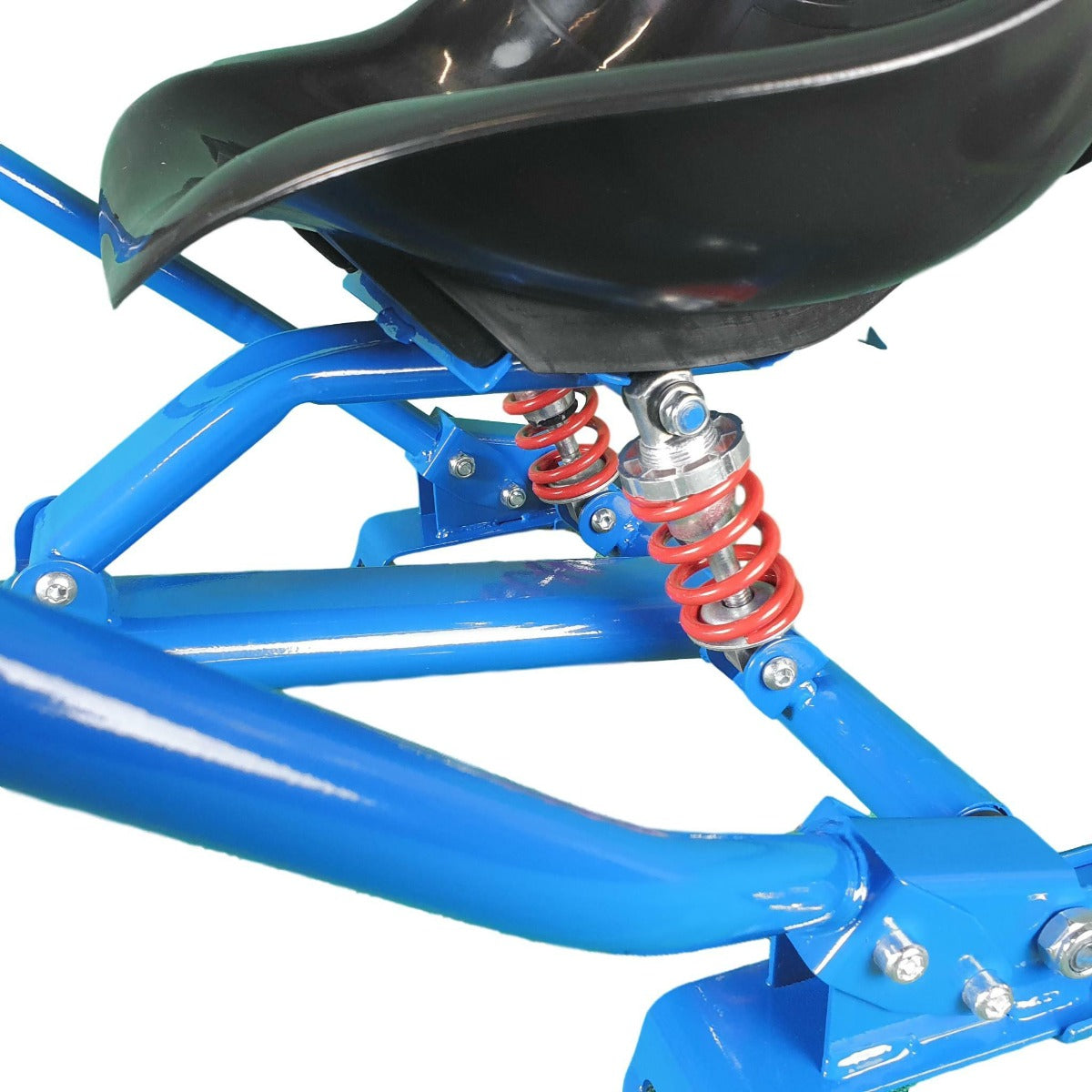 Blue HoverKart HK5 - With Suspension and Off-Road Front Wheel Steer