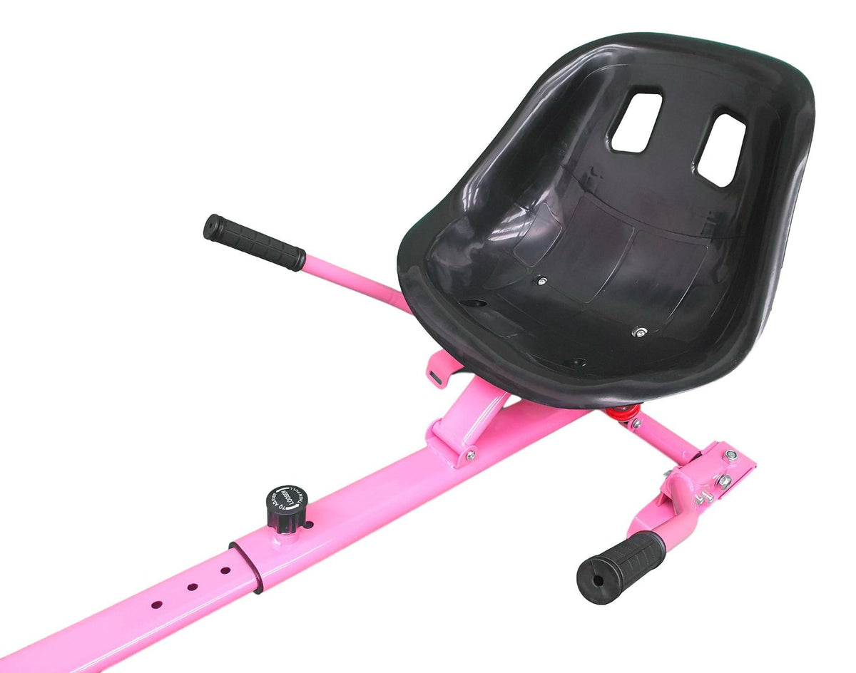 Pink HoverKart HK5 - With Suspension and Off-Road Front Wheel Steer