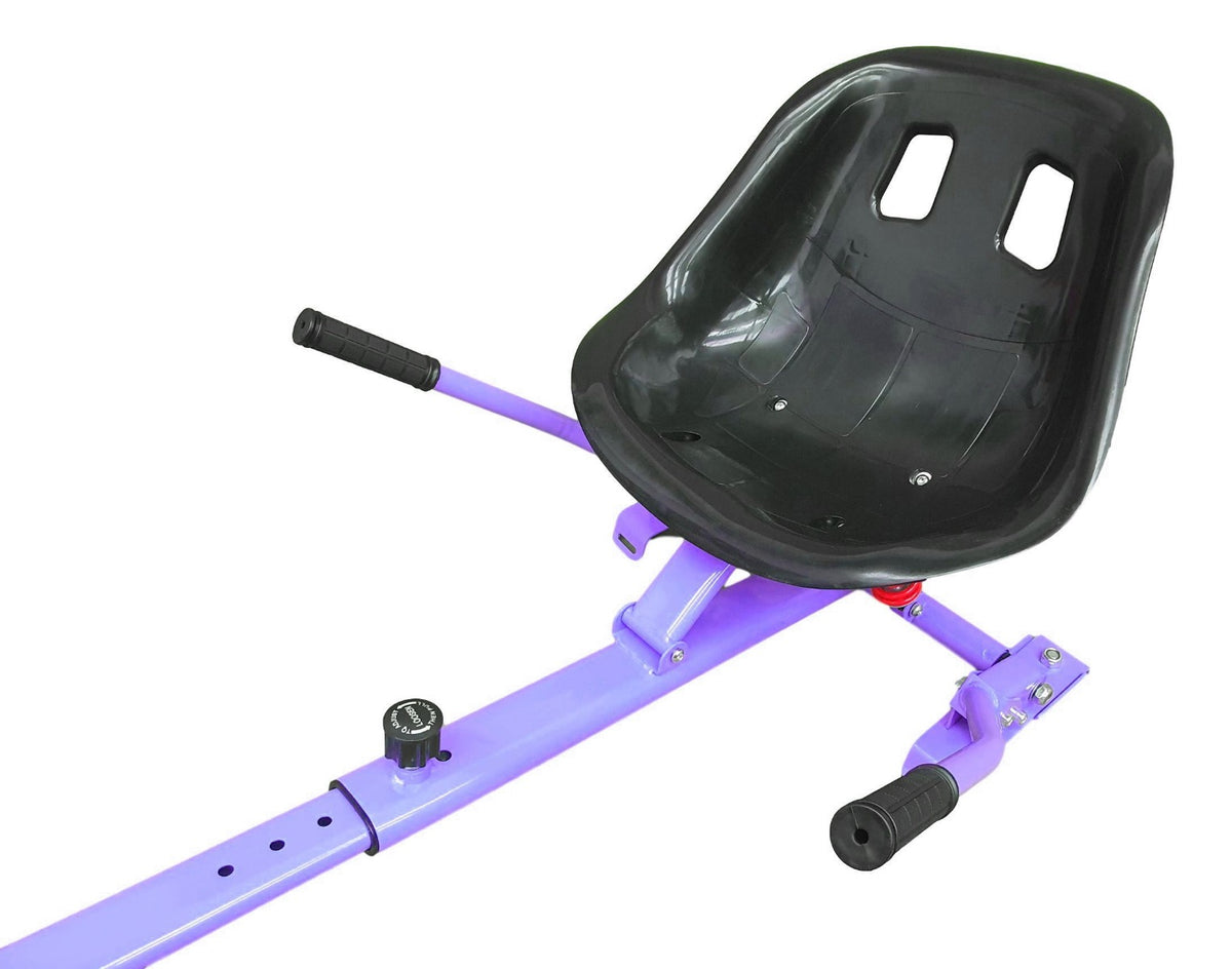 Purple HoverKart HK5 - With Suspension and Off-Road Front Wheel Steer