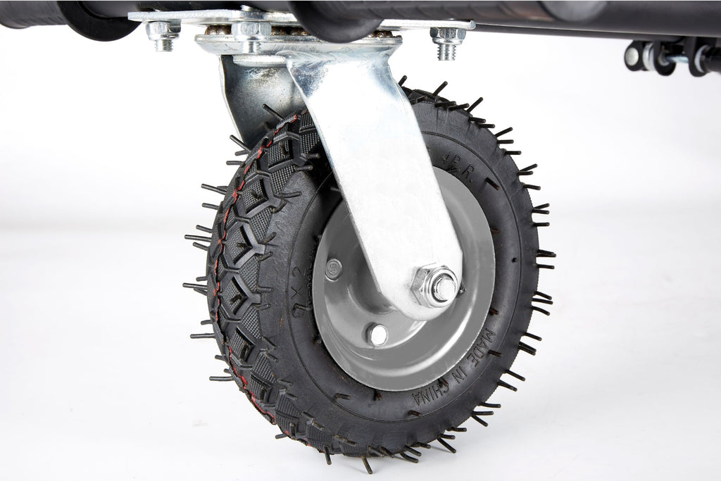Grey Blend Hoverboard with Bluetooth and INFINITY LED Tyres & Wheels & LED Foot Pads UL2272 Certified + Hoverkart HK8 Black