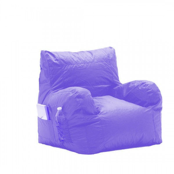 Purple Dorm Bean Bag Chair