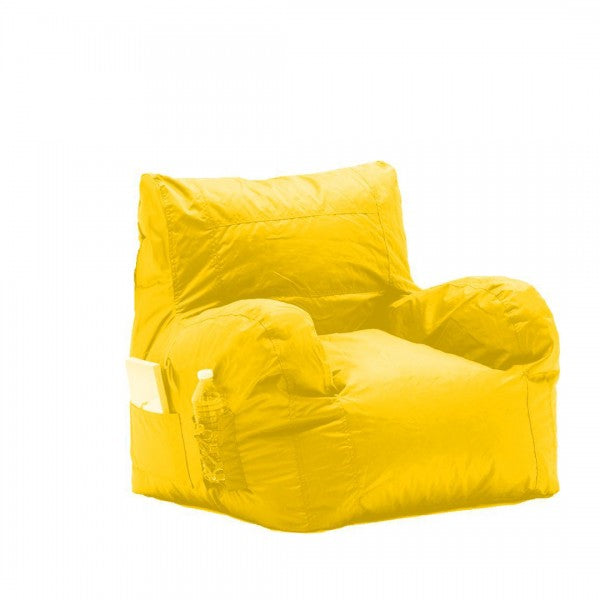 Yellow Dorm Bean Bag Chair