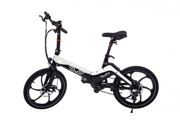 S9 EVE Black and White Combo Commuter EBike