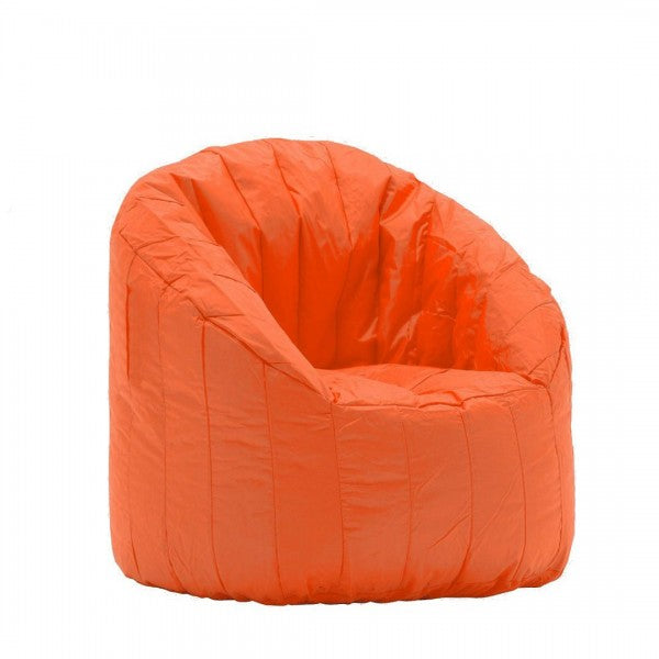 Orange Lumin Bean Bag Chair