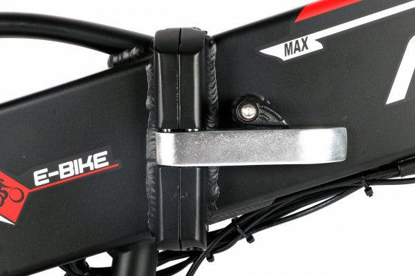M0320F Black Fat Tyre Commuter EBike
