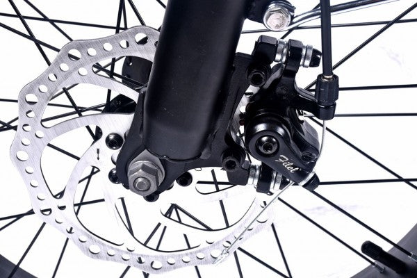 M0320F Black Fat Tyre Commuter EBike