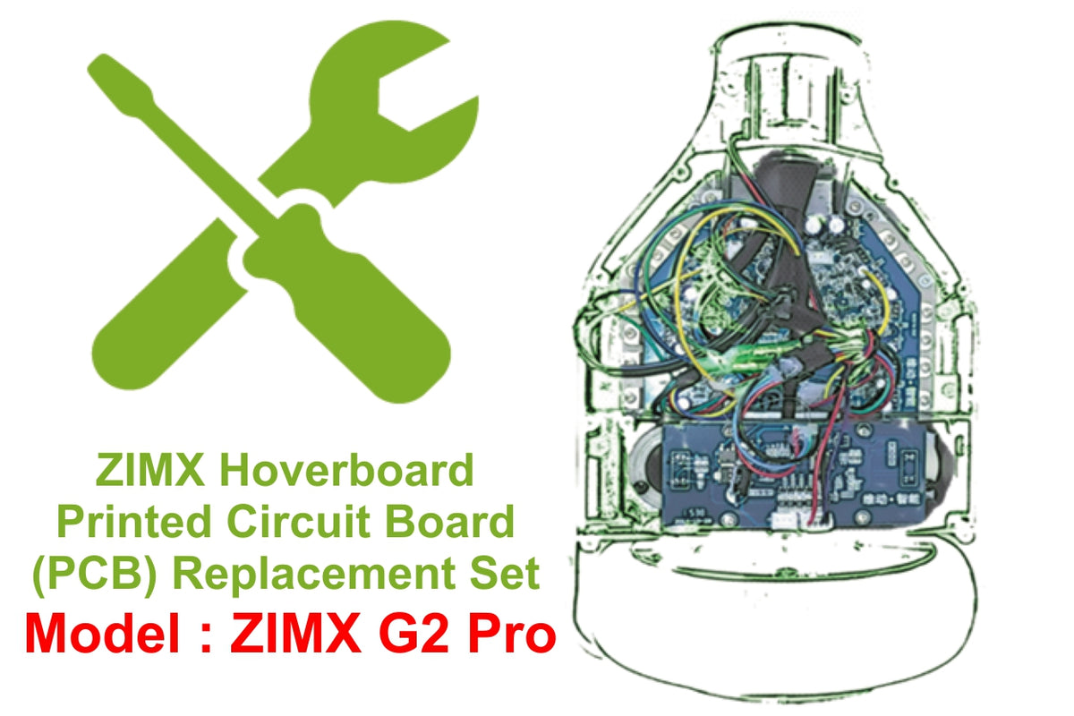 ZIMX G2 Pro Hoverboard - PCB Replacement Set