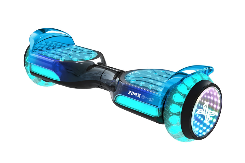 Grey Blend Self Balancing Scooter Hoverboard Swegway with Bluetooth and INFINITY LED Tyres & Wheels + LED Foot Pads UL2272 Certified