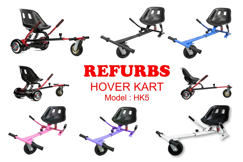 Refurbed - ZIMX HK5 Hoverkart With Suspension and Off-Road Front Wheel Steer