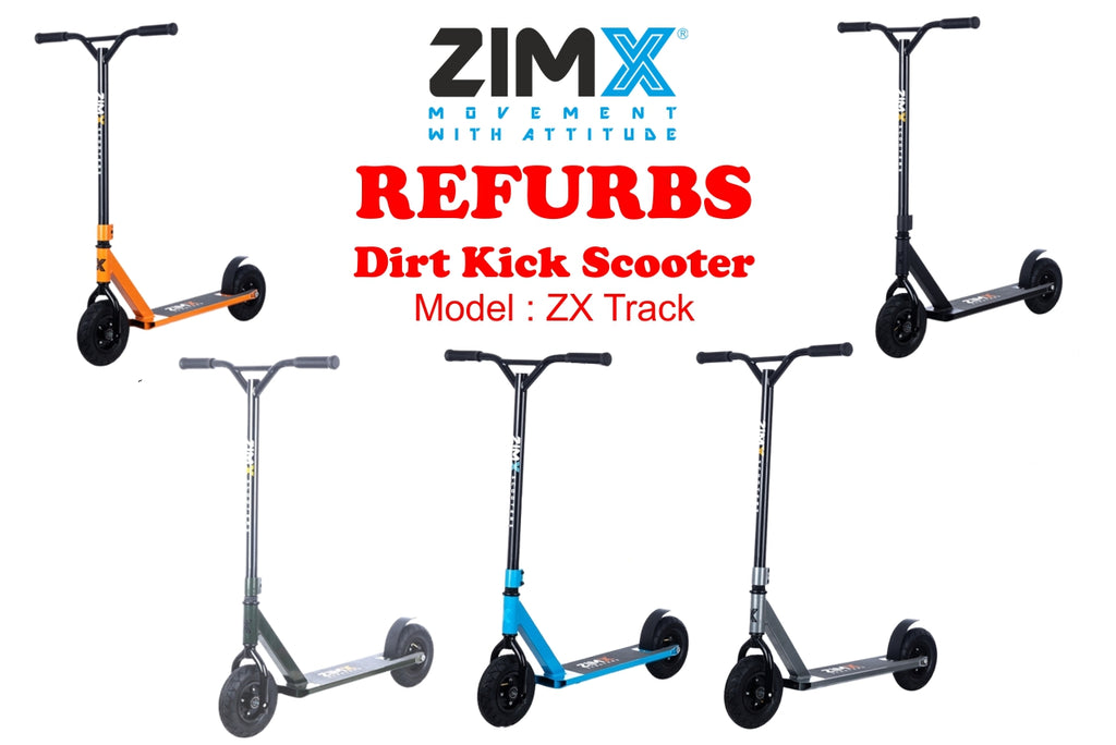 Refurbed ZIMX ZX TRACK Dirt Scooter
