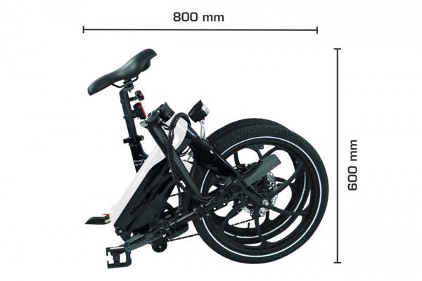S9 EVE Black and White Combo Commuter EBike