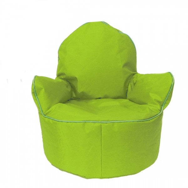 Green Kids King Bean Bag Chair