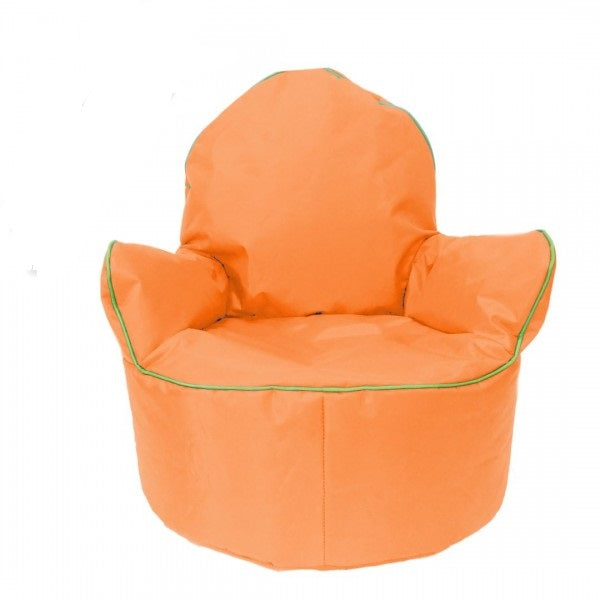 Orange Kids King Bean Bag Chair