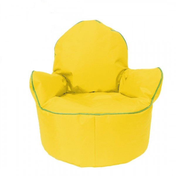 Yellow Kids King Bean Bag Chair